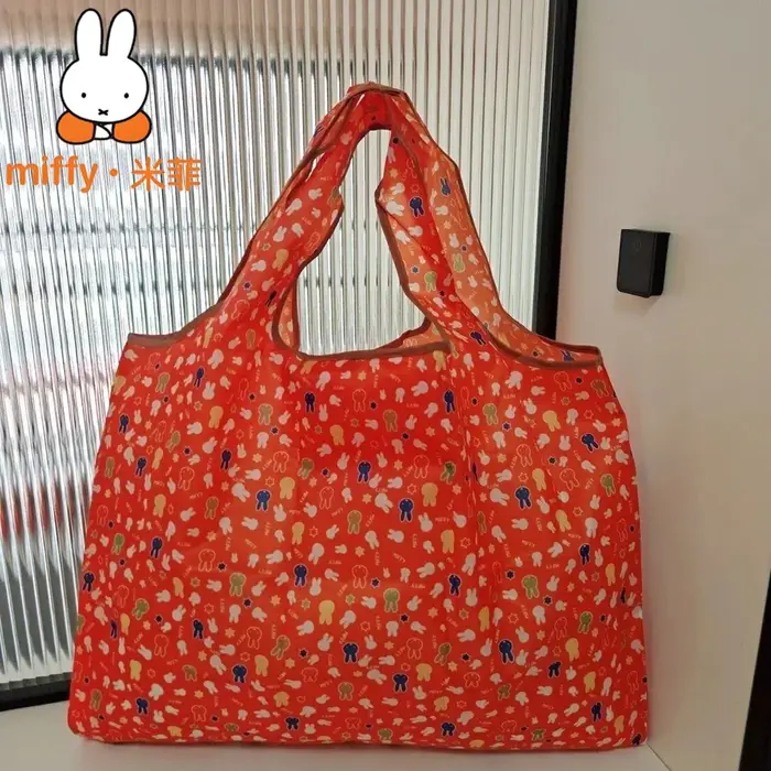 Sac de shopping Miffy, sac fourre-tout mignon Kawaii