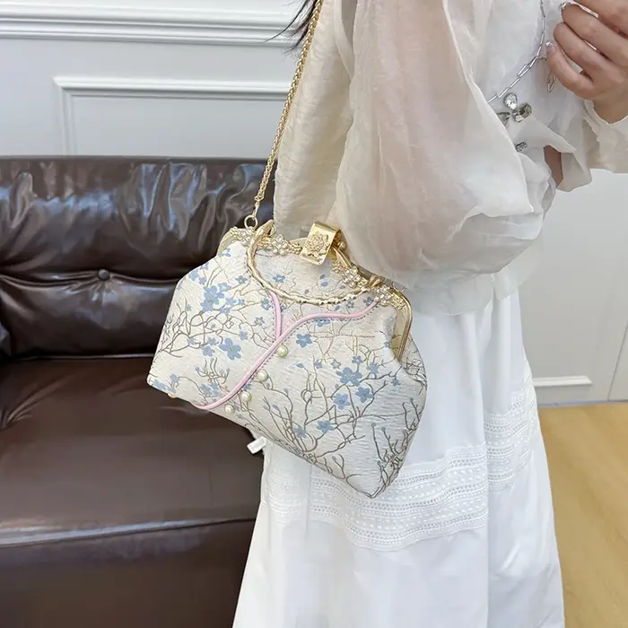 Sac à main brodé Jacquard Style ethnique pour femmes