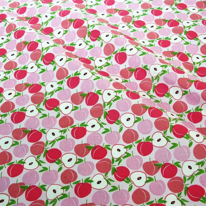 Tissu en coton imprimé fruits 100% coton