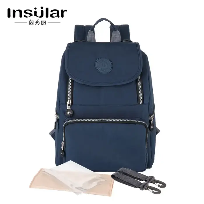 MUNIBackpack-Sac à Couches de Grande Capacité pour Bébé, Multifonction, Imperméable, Voyage en Plein