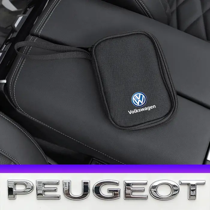 Sac de rangement portable pour câble de voiture