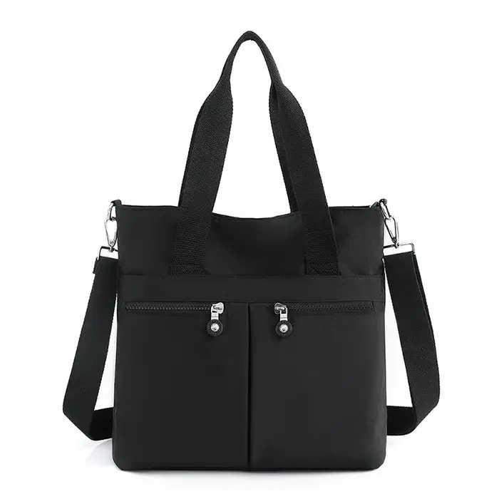 Sac à bandoulière décontracté en tissu Oxford pour femme, grand sac fourre-tout, sac bandoulière por
