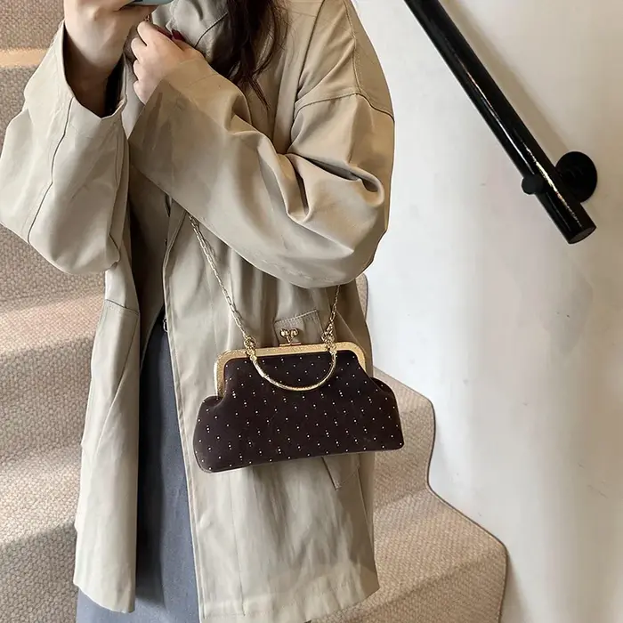 Sac à main pochette de soirée pour femme