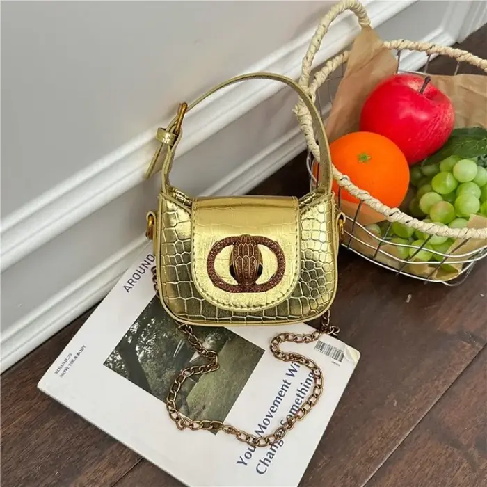 Sac à langer en cuir de créateur