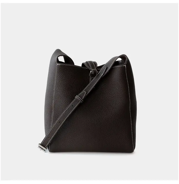 2025 nouveau sac à main hobo sac fourre-tout en cuir véritable sac de grande capacité slack paresseux première couche