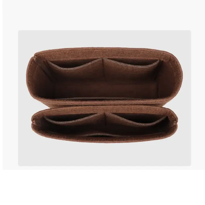 Convient pour Pochette Métis rabat feutre insérer sac organisateur maquillage sac à main Organization voyage intérieur