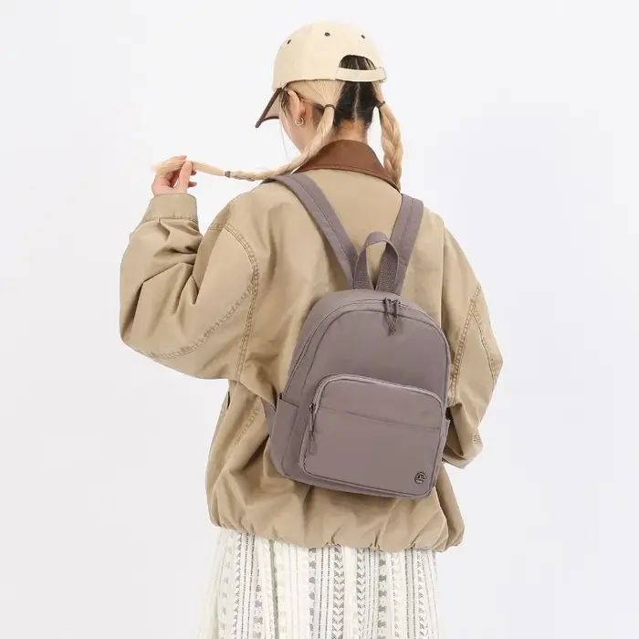 Petit sac à dos de style japonais pour femme