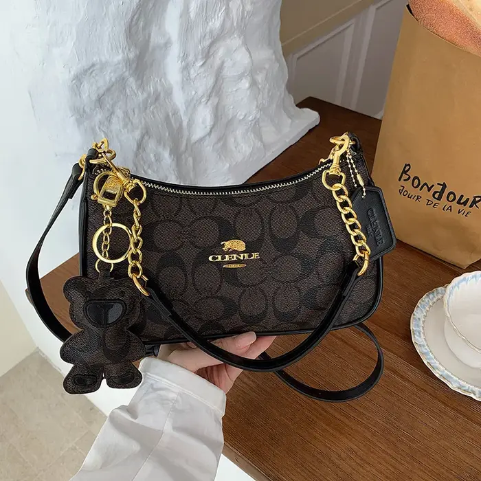 Sac à main de style haut de gamme pour femmes, nouveau modèle 2025, petit sac carré unique et à la mode, tendance, rétro, simple et élégant, cr