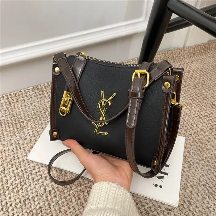 Nouveau Sac Bandoulière Carré Rétro Mini Style Coréen 2026, Sac à Main Texturé avec Poignée Supérieu