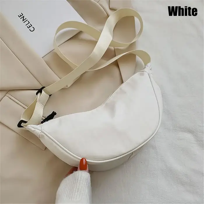 Sac à bandoulière en Nylon Orange pour femmes