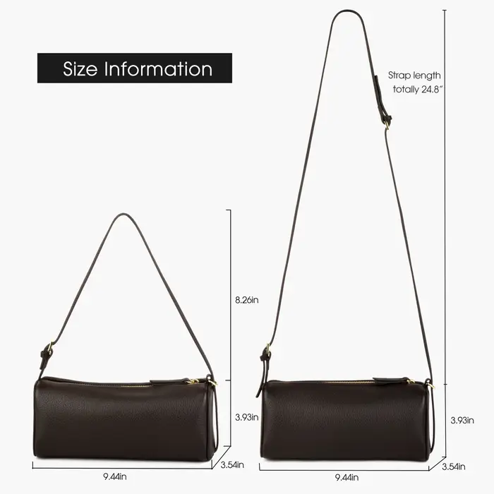 Sac à main Donna-in en cuir de veau pleine fleur pour femme