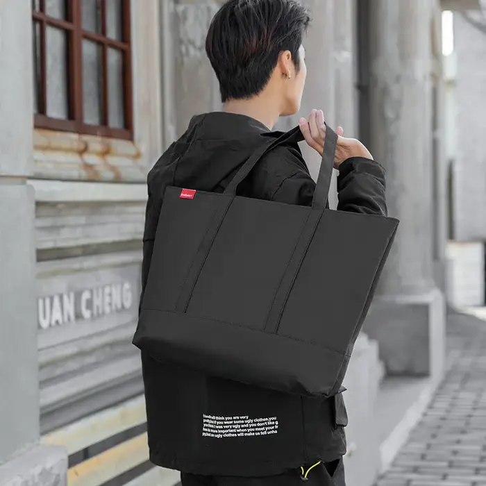 Sac à main pour homme, sac fourre-tout japonais en tissu Oxford