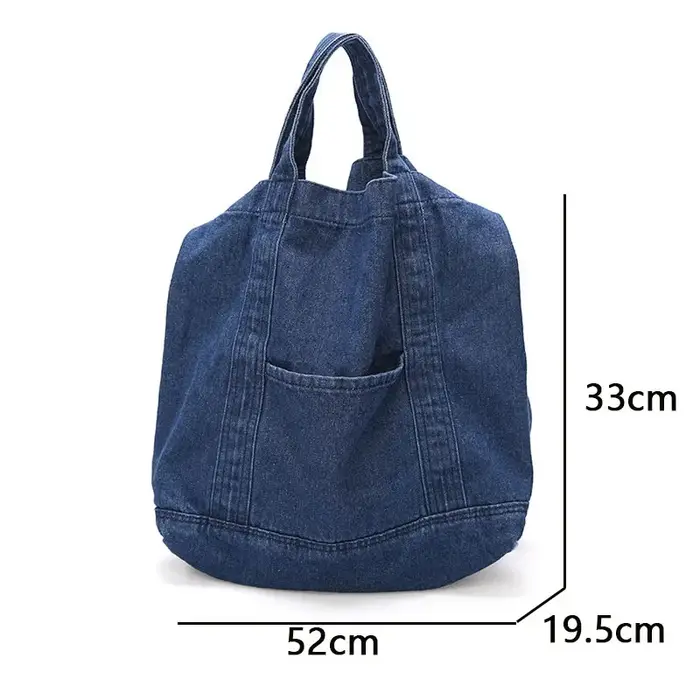 Denim Sac à Main à bandoulière pour femme Sac