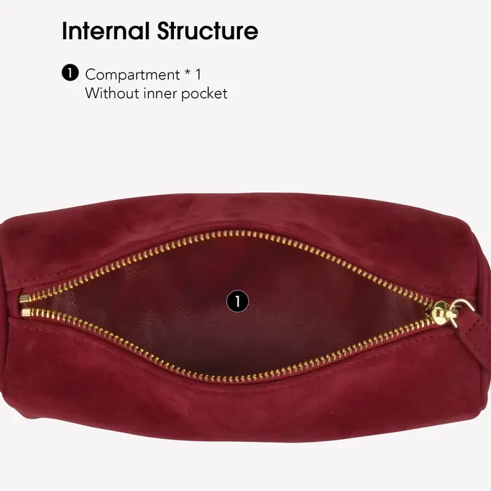 Matna-Petit sac à main en cuir suédé