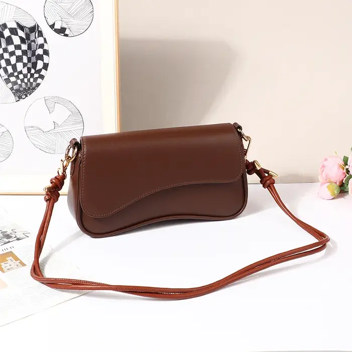 Accessoires de sangle de sac à bandoulière en cuir multicolore