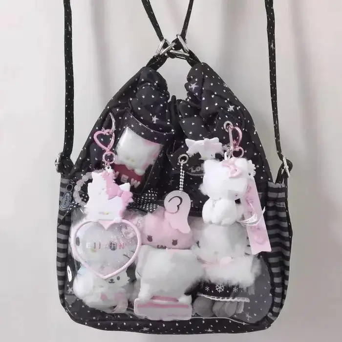 Sac à dos à pois pour filles