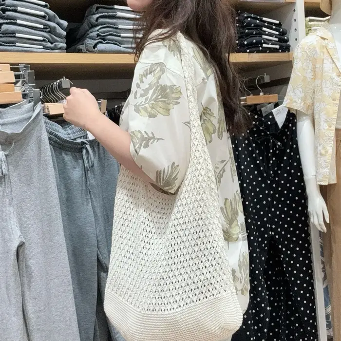 Sac fourre-tout en crochet pour femme