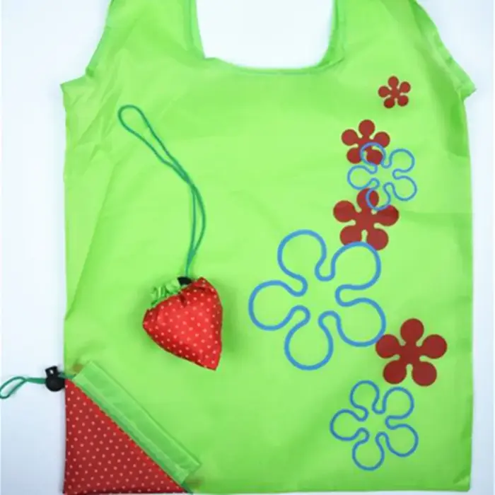 Sac de courses pliable en forme de fruit, sacs à main portables de grande capacité pour femmes, four