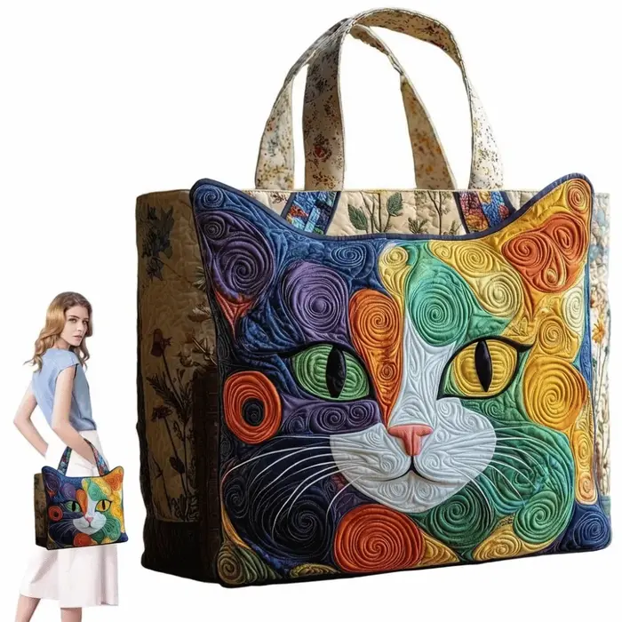 Sac fourre-tout matelassé pour femmes