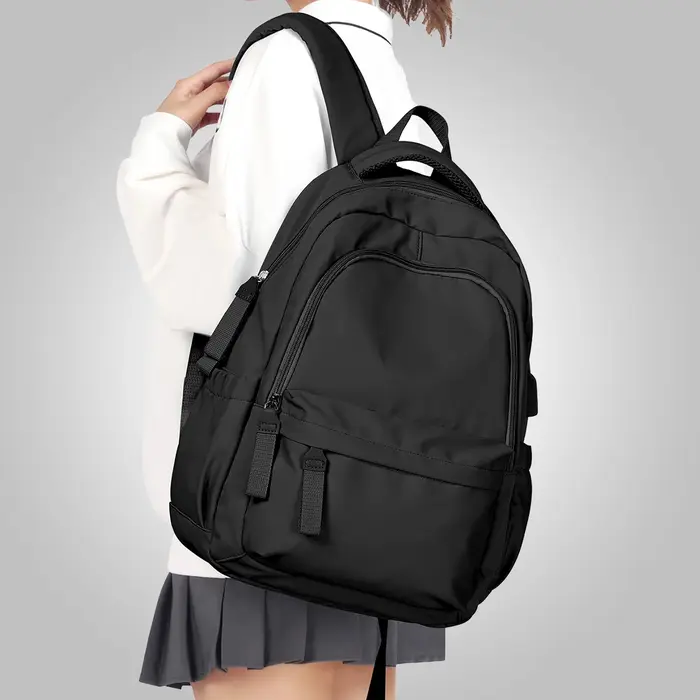 Sac à dos scolaire, sac à dos décontracté et tendance, sac à dos pour ordinateur portable, sac d'éco