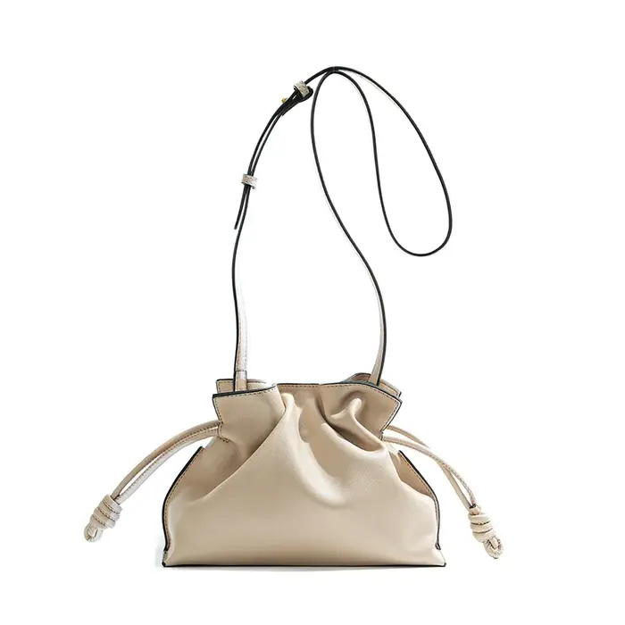 Sac classique en cuir véritable pour femmes