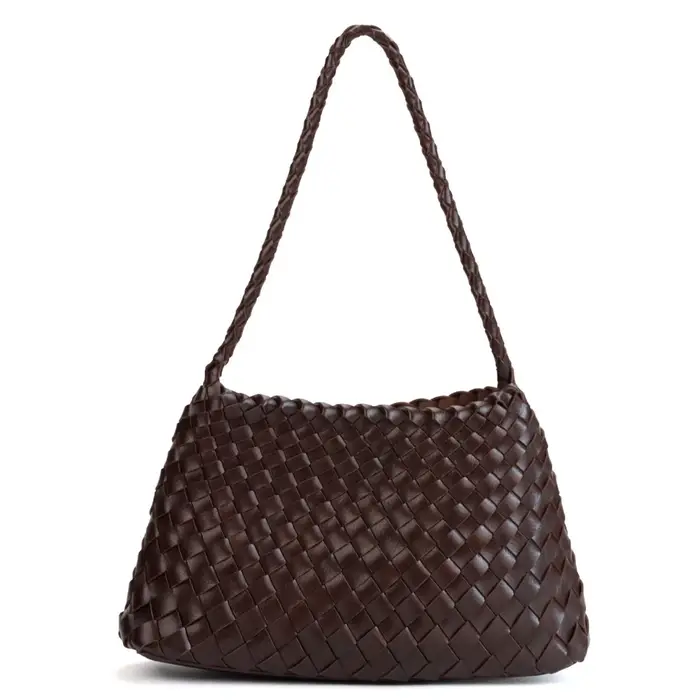 Sac à main rétro tissé