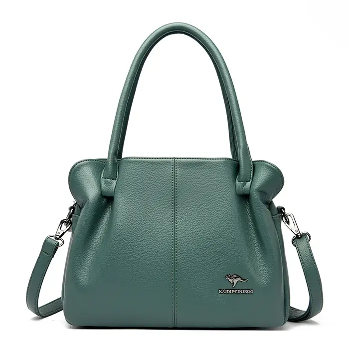 Sac à main en cuir souple pour femme, sacs à main de grande capacité, sacs à main décontractés, sac