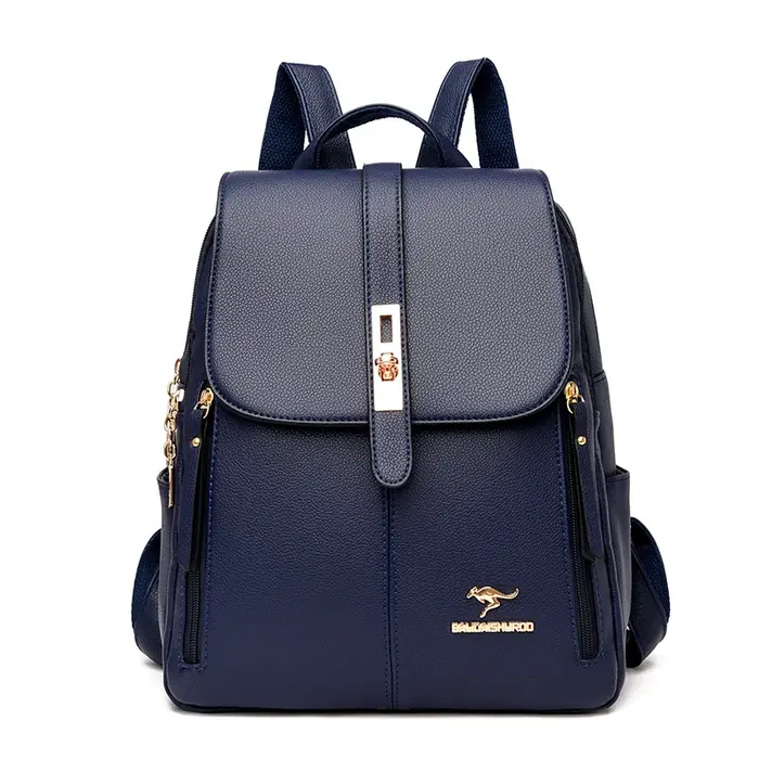 Sacs à Dos en cuir pour femmes de luxe pour filles Sac A Dos Sac à Dos décontracté noir Sac à Dos Vintage