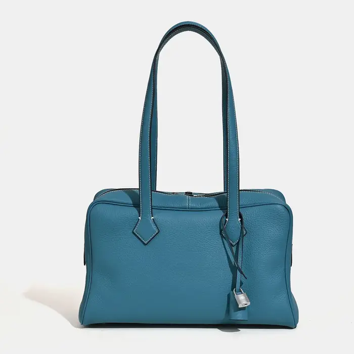 Nouveau Sac Fourre-tout Victoria 35 en Cuir de Vachette TC de Première Qualité 2025 – Sac à Main Pol