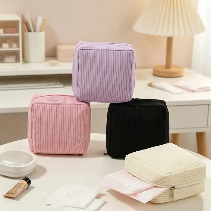 Sac de rangement pour serviettes hygiéniques et tampons pour femmes