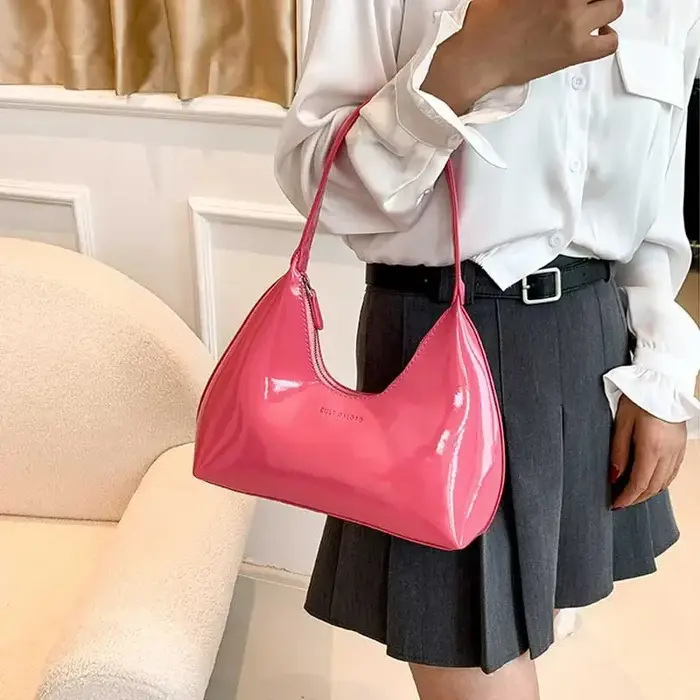 Sacs à bandoulière solides de styliste pour femmes
