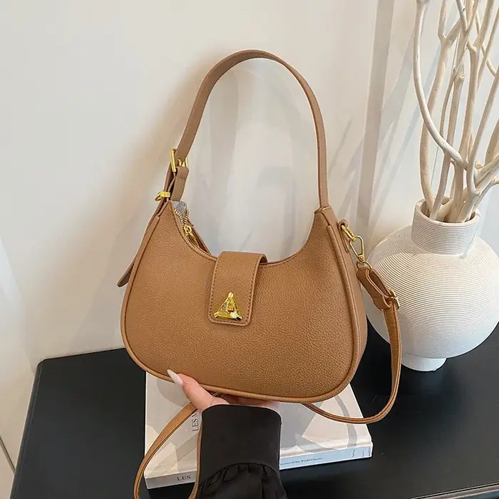 Sac à main de luxe pour femme : Sac fourre-tout en cuir d'une marque
