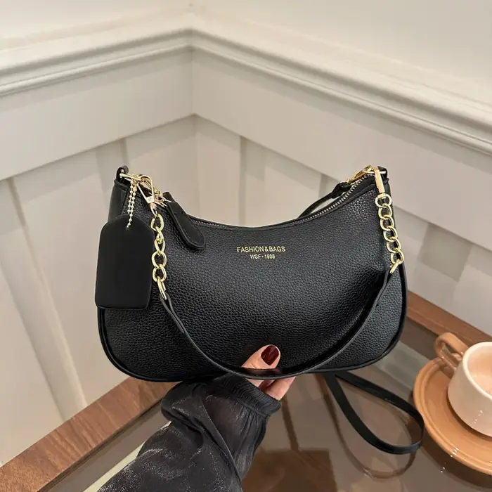 Sac à bandoulière avec pendentif cerise pour femmes