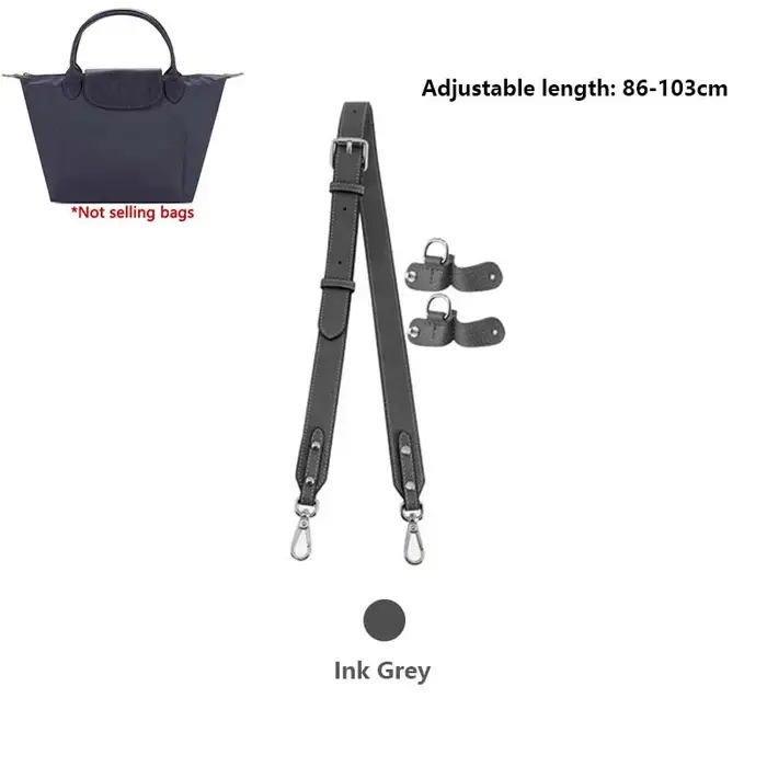 Bandoulière de sac en cuir pour pochette Longchamp
