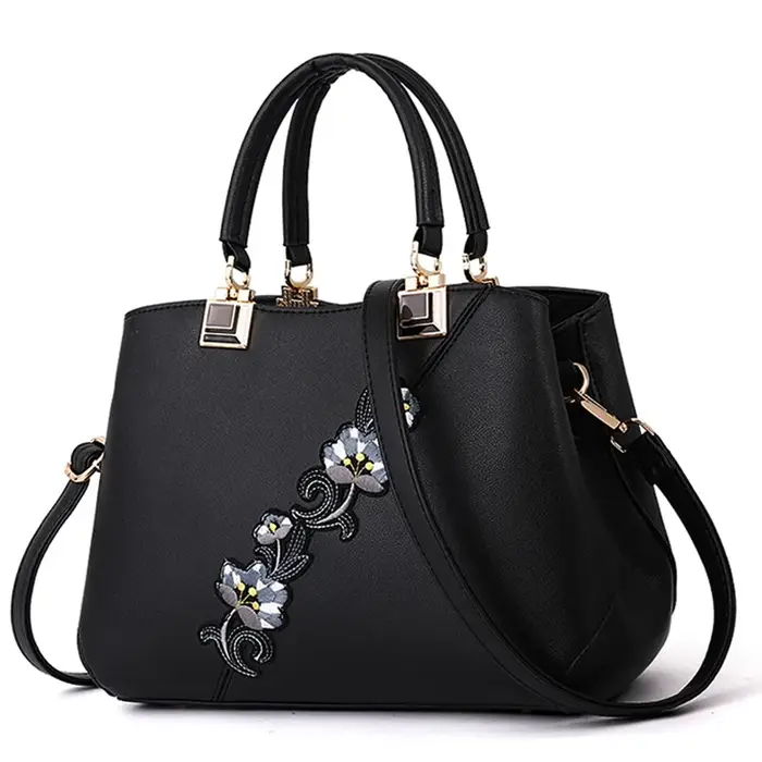 Sacs de messager brodés femmes sacs à Main en cuir sacs pour femmes 2021 Sac à Main dames Sac à Main