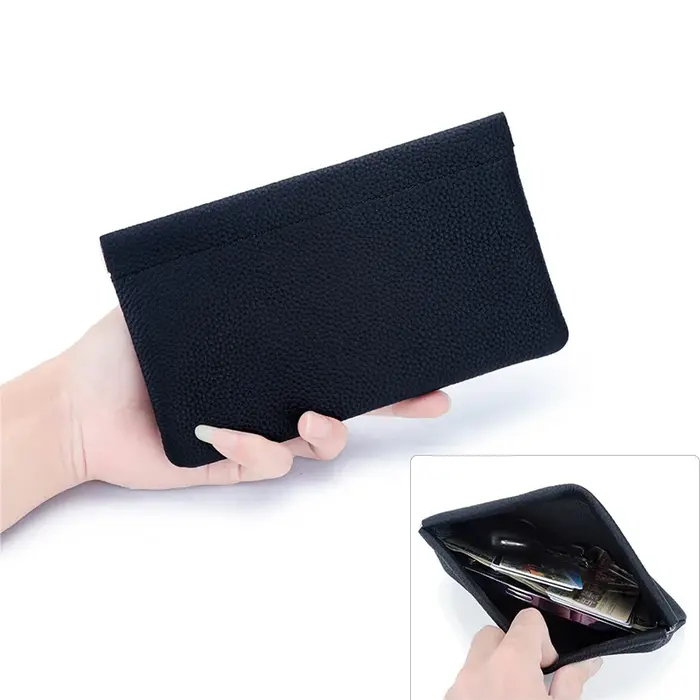 Sac de maquillage en cuir pour femmes