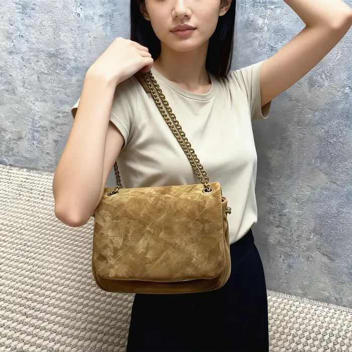 Sacs à main en daim, sacs seau, sacs fourre-tout élégants, sacs à bandoulière, grands sacs à main