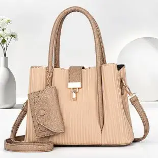 Sac à langer bandoulière pour femme en cuir