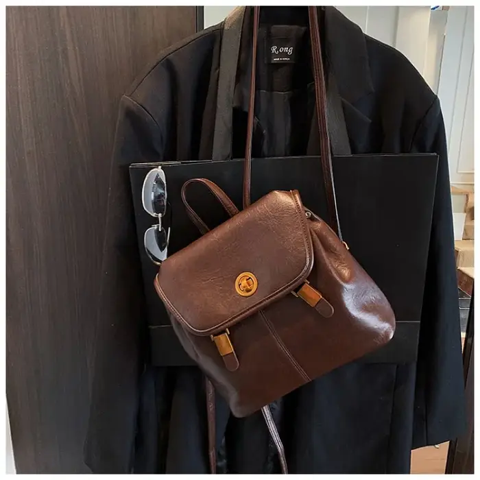 Sac à bandoulière en cuir pour femmes