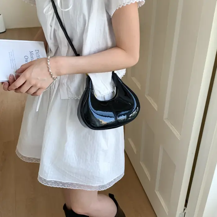 Mode Mini sac à main femmes 2025 nouveau automne hiver conception détachable coréen rétro Patchwork unique épaule sacs à bandoulière