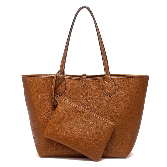 CHCH femmes sac fourre-tout 2025 automne nouveau café couleur sac à main Double face mère enfant sac