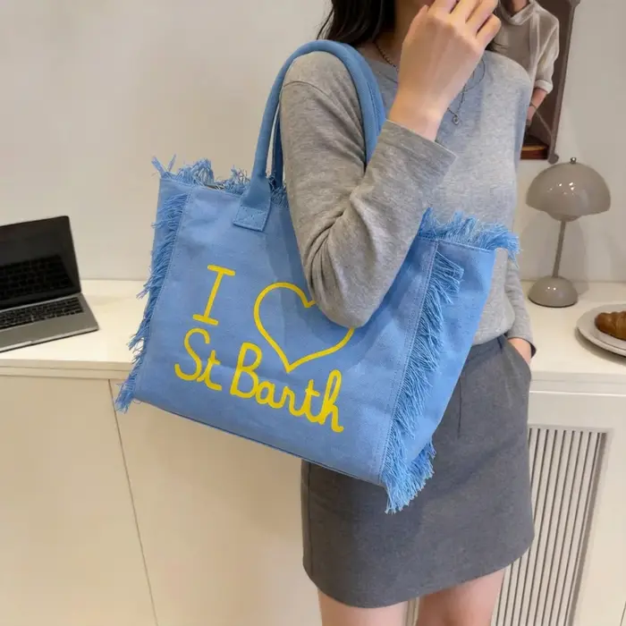 Sac fourre-tout en toile grande capacité