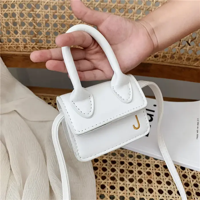 Mini sac à main en cuir PU pour enfants