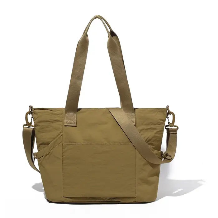 Sac fourre-tout personnalisé imprimé Image nom sac minimaliste femme grande capacité couleur unie sa