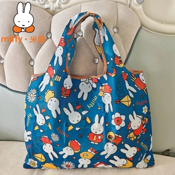Sac de shopping Miffy, sac fourre-tout mignon Kawaii