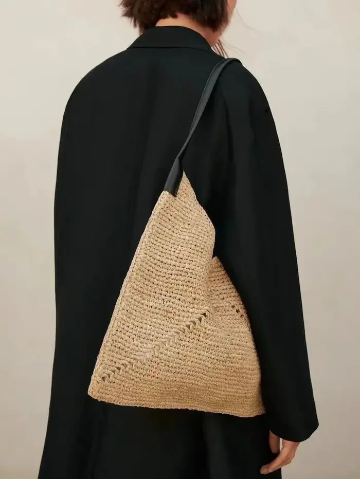 Sac fourre-tout en rotin
