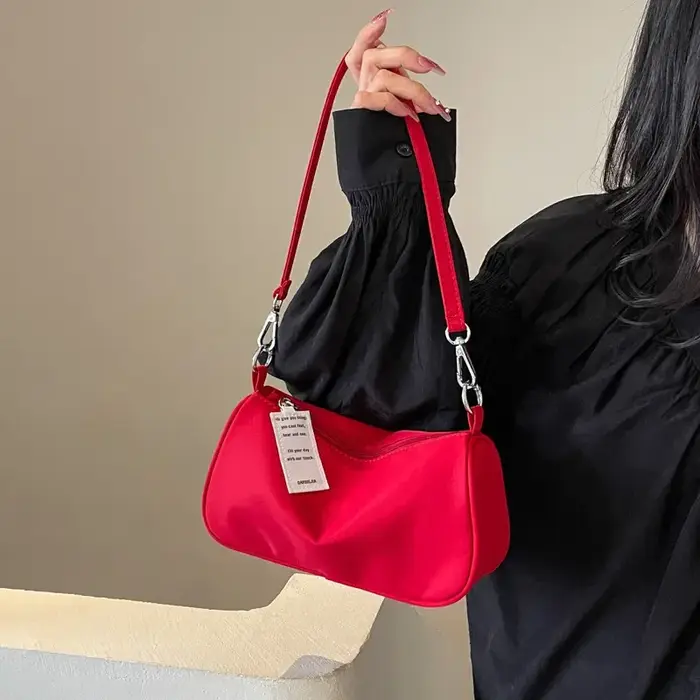 Sac à bandoulière rouge pour femmes