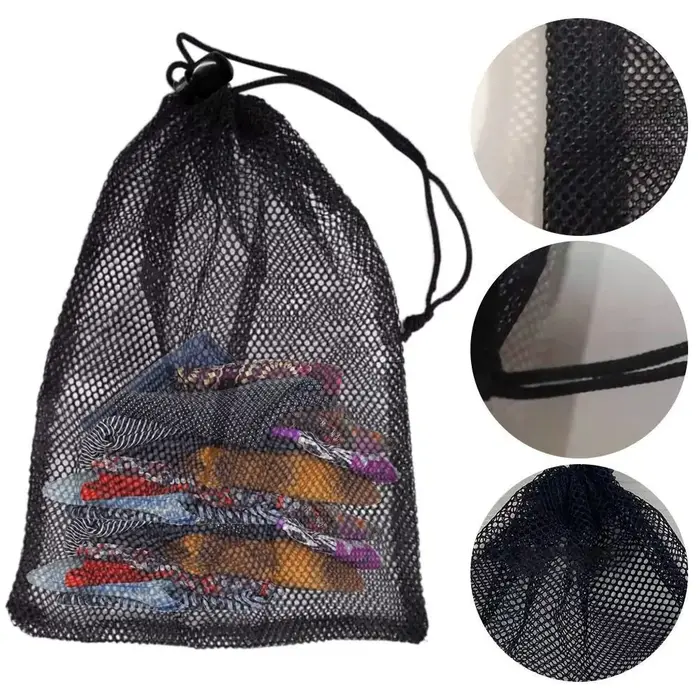 Nouveau Pochette de rangement à cordon polyvalent