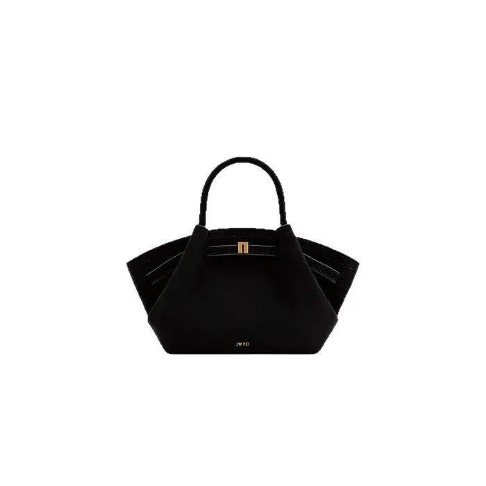 Sac à bandoulière et sac à main de luxe léger en cuir véritable grande capacité style dumpling JW PE