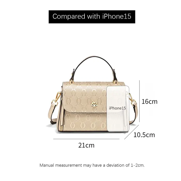 Sac à main pour femme FOXER, sac à bandoulière en cuir pleine fleur, sac messager vintage de luxe lé